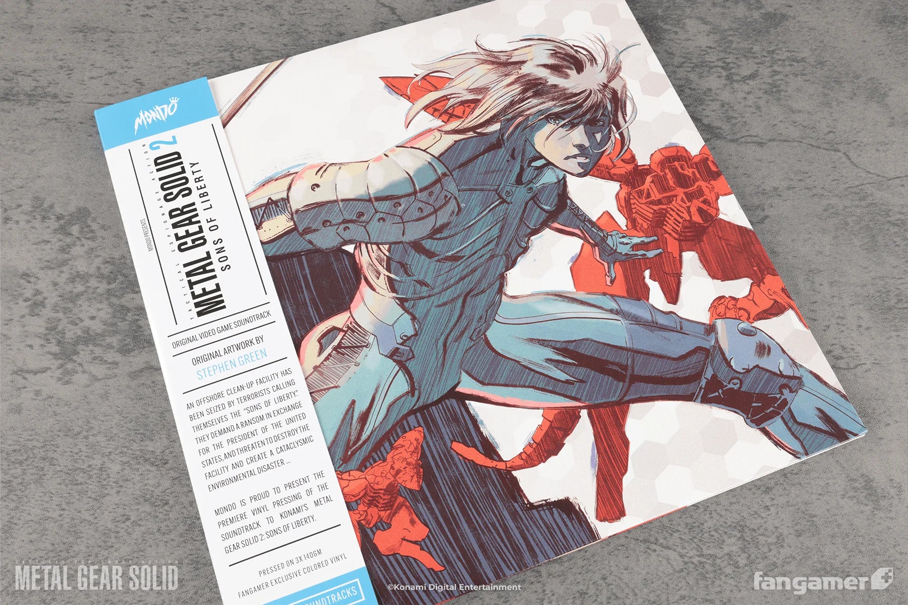 Metal Gear Solid 2: Sons of Liberty – Original Video Game Vinyl Soundtrack 3XLP