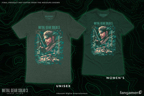 Official Metal Gear Solid Snake Eater Unisex T-Shirt