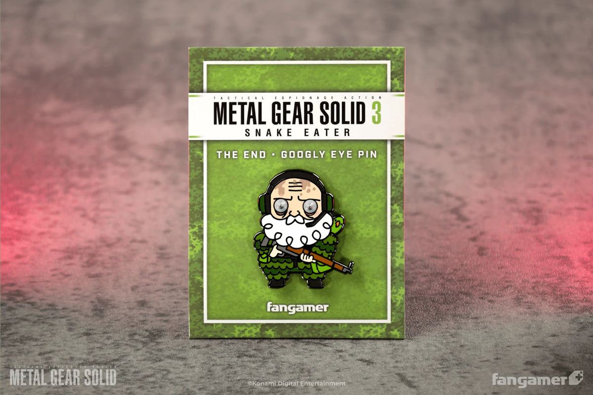 Official Metal Gear Solid: The End Googly Eye Pin