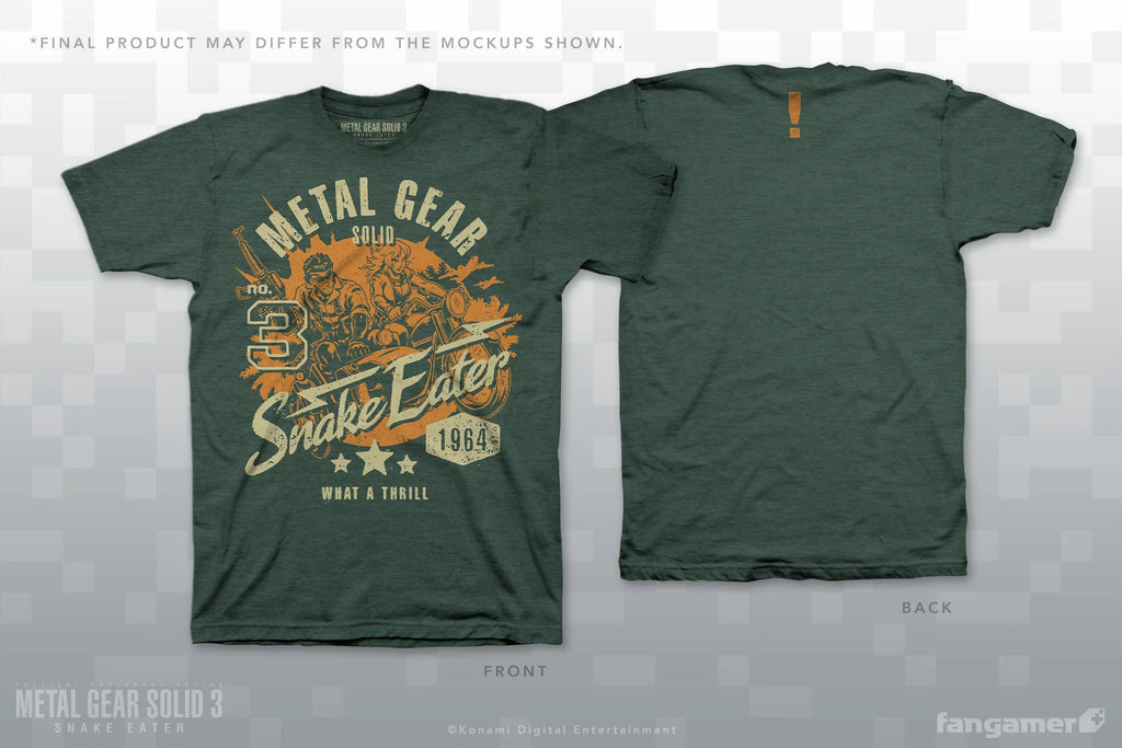 Official Metal Gear Solid 3 T-Shirt