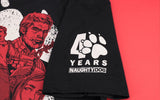 Official Naughty Dog's "40 Years" Anniversary Logo Printed T-Shirt