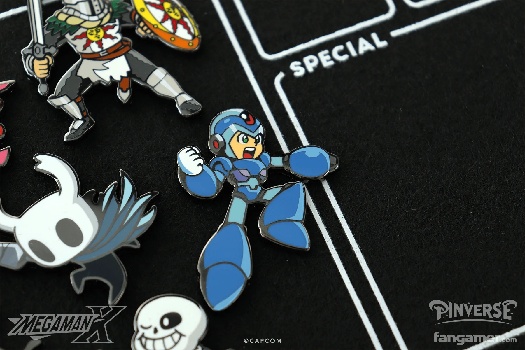 Official Mega Man X Pin Pack