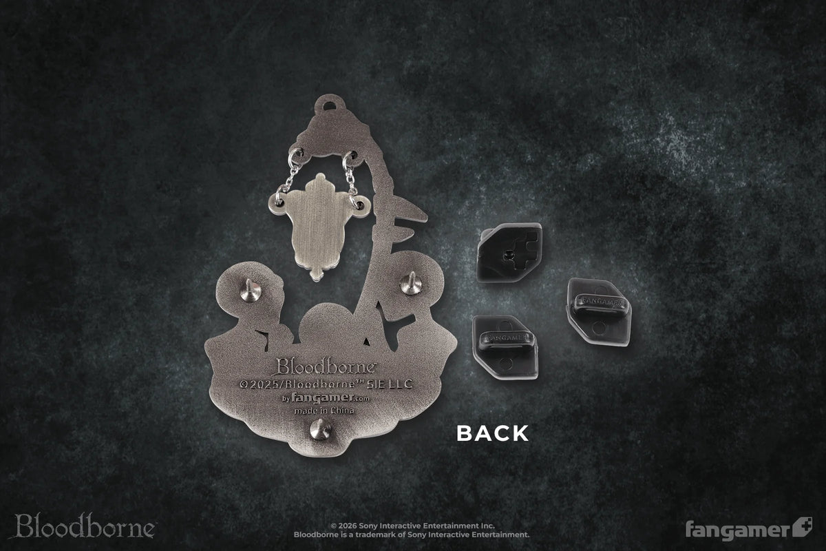 Official Bloodborne The Lamp and Messenger Enamel Pin