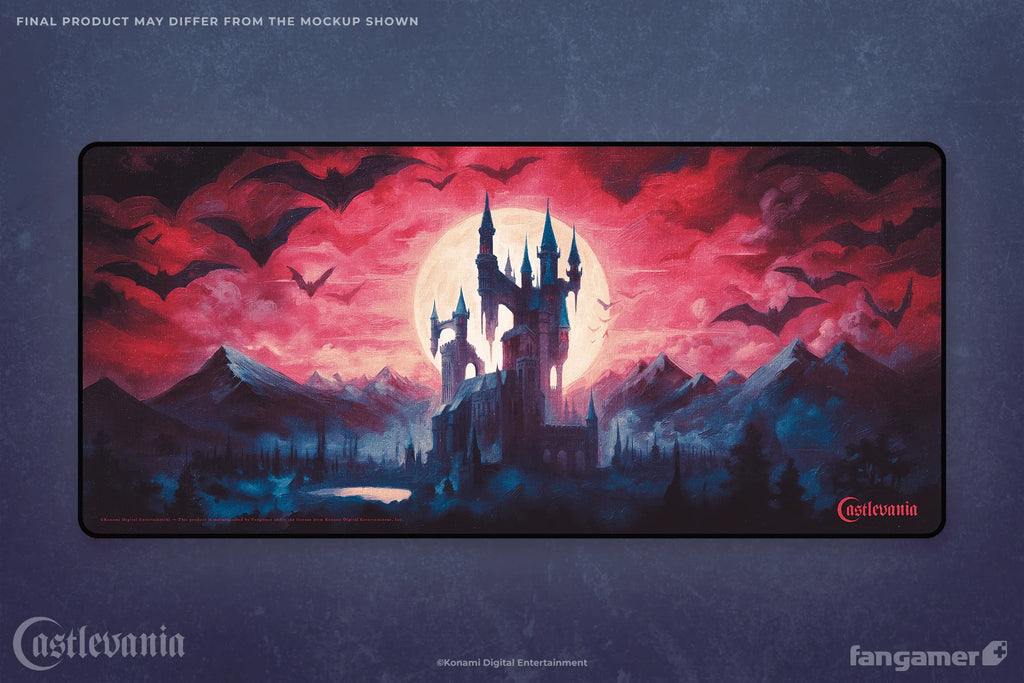 Official Castlevania Lunar Citadel Desk Mat (88x40cm)