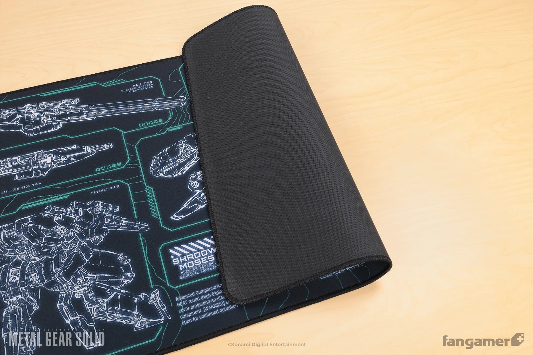 Official Metal Gear Solid Mechanized Desk Mat XL