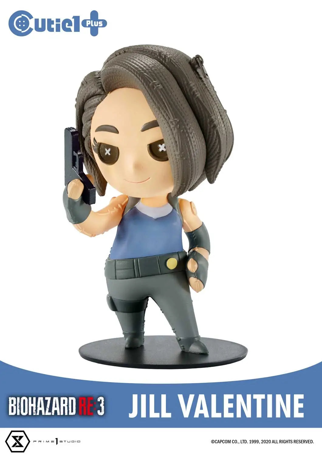 Official Prime 1 Studio Resident Evil RE: 3 Jill Valentine Cutie 1 Plus Figure (11cm)