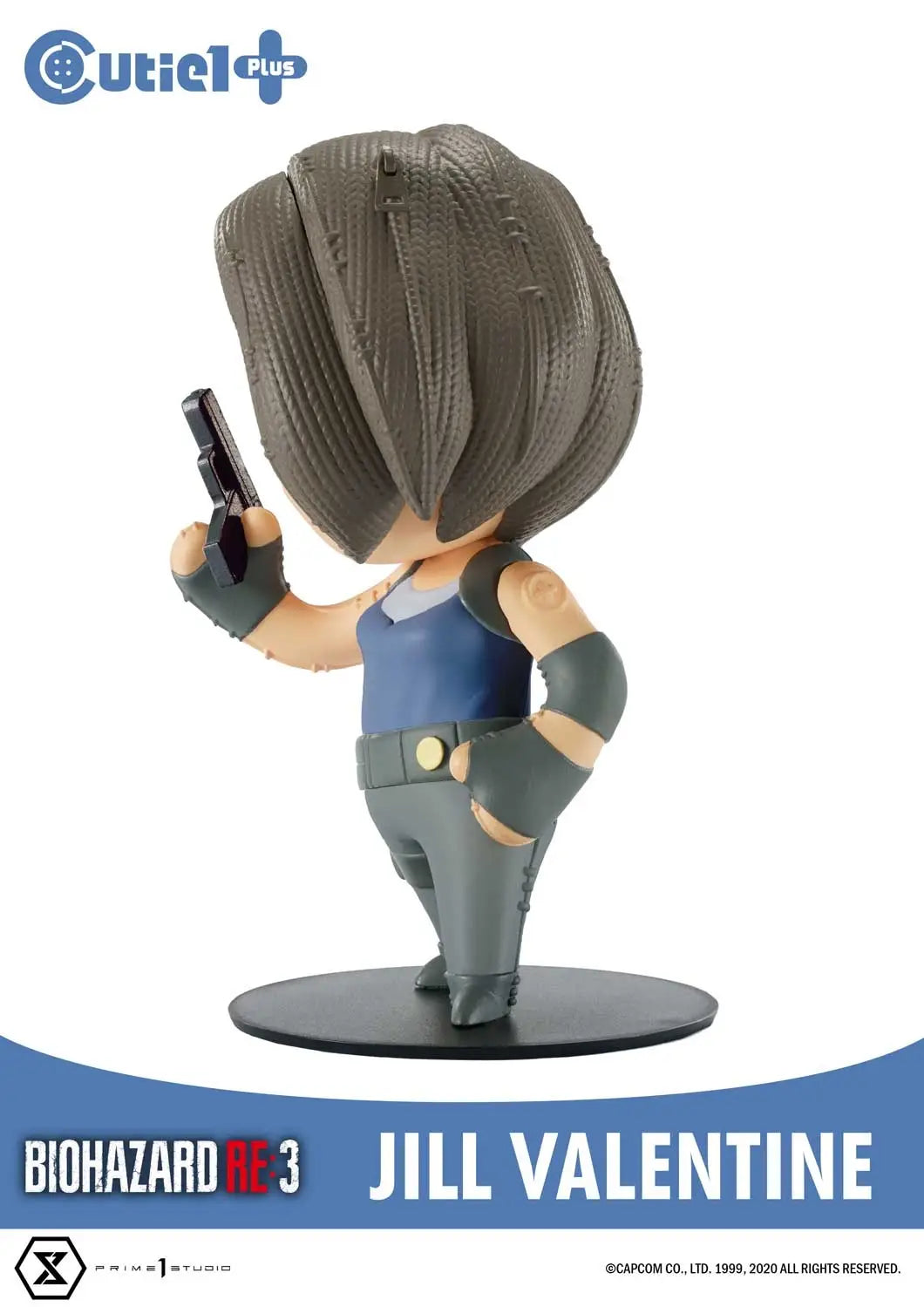 Official Prime 1 Studio Resident Evil RE: 3 Jill Valentine Cutie 1 Plus Figure (11cm)