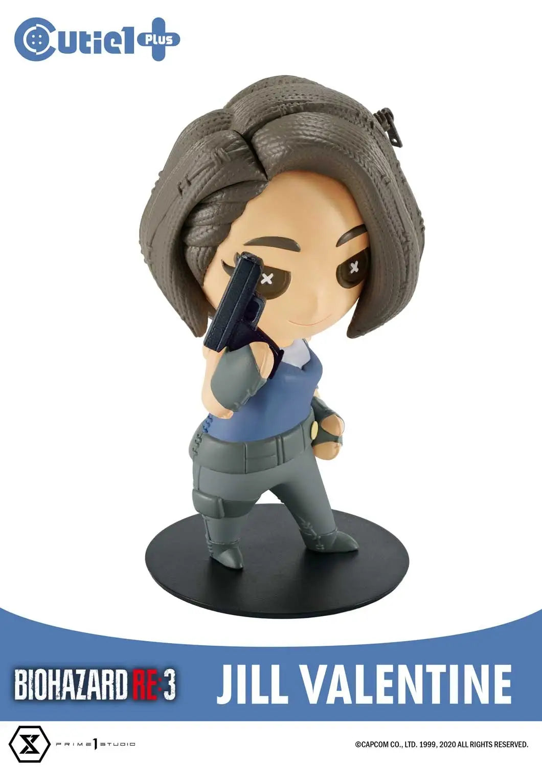 Official Prime 1 Studio Resident Evil RE: 3 Jill Valentine Cutie 1 Plus Figure (11cm)
