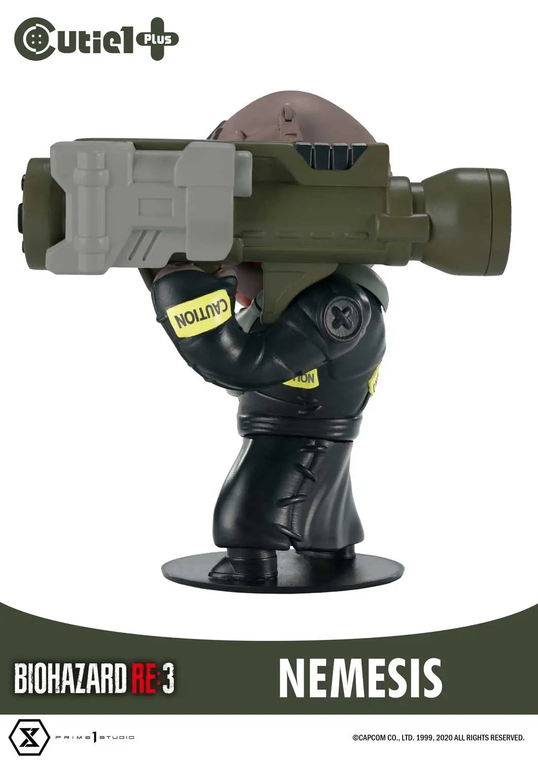 Official Prime 1 Studio Resident Evil RE: 3 Nemesis Cutie 1 Plus Figure (12cm)