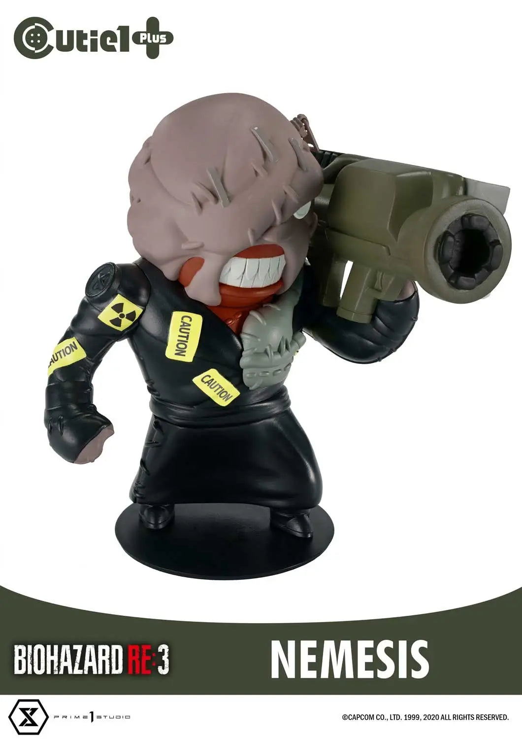 Official Prime 1 Studio Resident Evil RE: 3 Nemesis Cutie 1 Plus Figure (12cm)