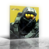 Halo - The Master Chief Frameless Art Painting (30x30cm)