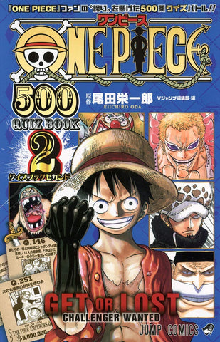 Anime One Piece 500 Quiz Book (230 pages) Japanes