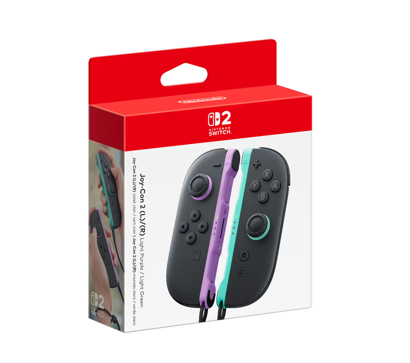 [NS2] Joy-Con 2 (L)/(R) Light Purple / Light Green