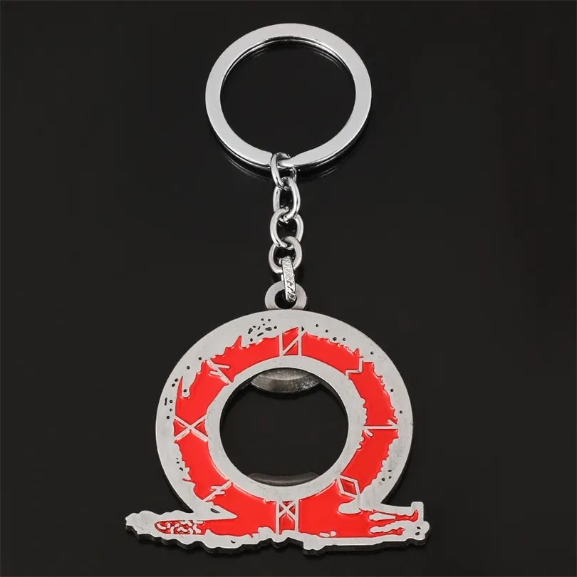 God of War Kratos Bottle Opener Keychain