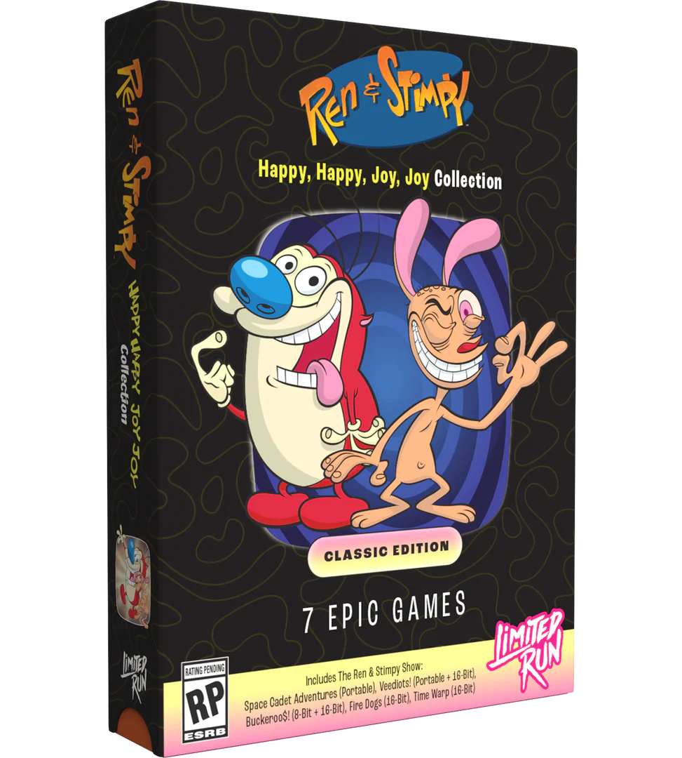 [Pre-Order] Ren & Stimpy Happy, Happy, Joy, Joy Collection Classic Edition R1