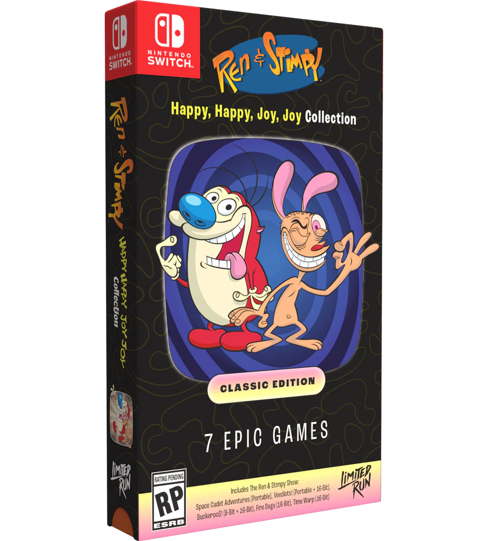 [Pre-Order] Ren & Stimpy Happy, Happy, Joy, Joy Collection Classic Edition R1