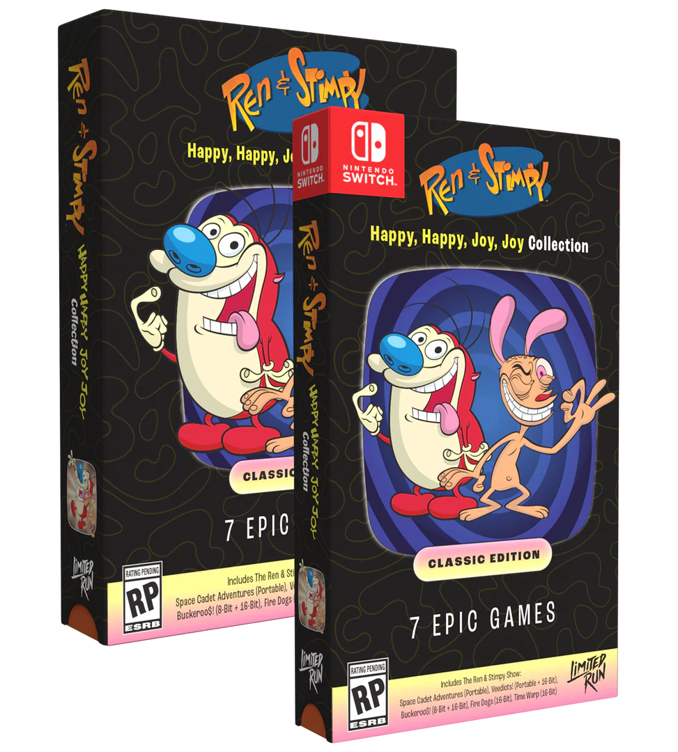[Pre-Order] Ren & Stimpy Happy, Happy, Joy, Joy Collection Classic Edition R1