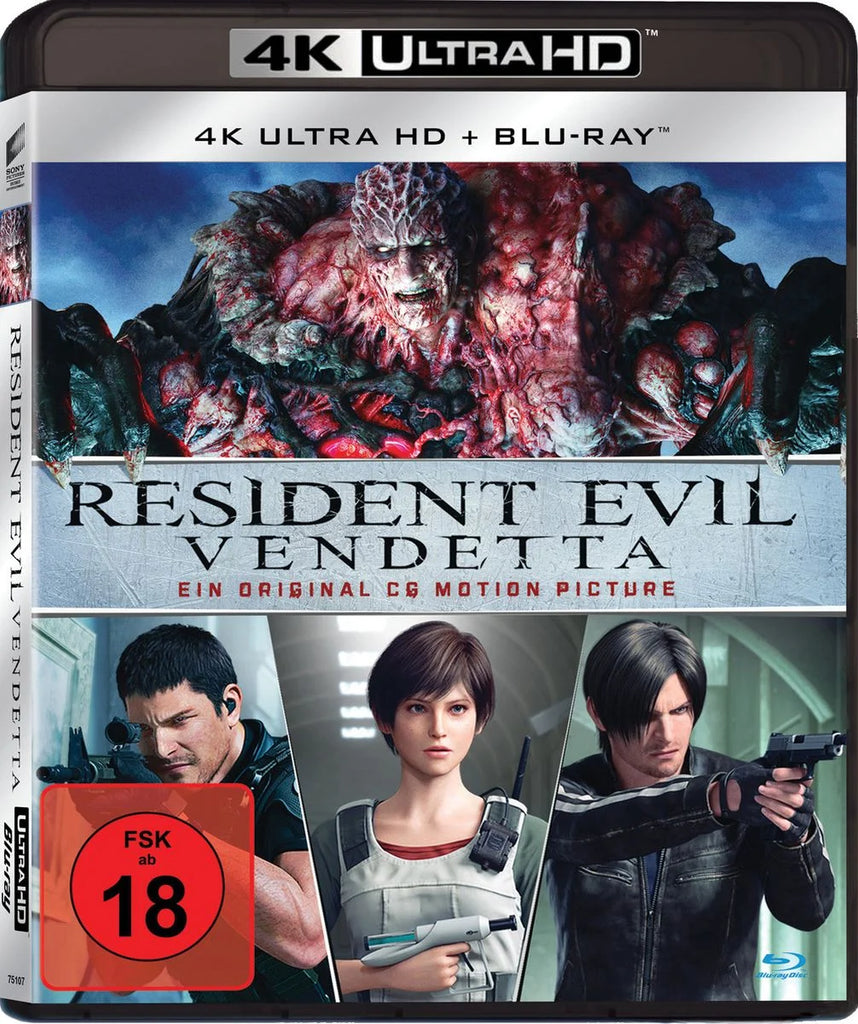 [Horror] Resident Evil: Vendetta (Blu-ray + Ultra HD 4K) (Arabic Subtitles)