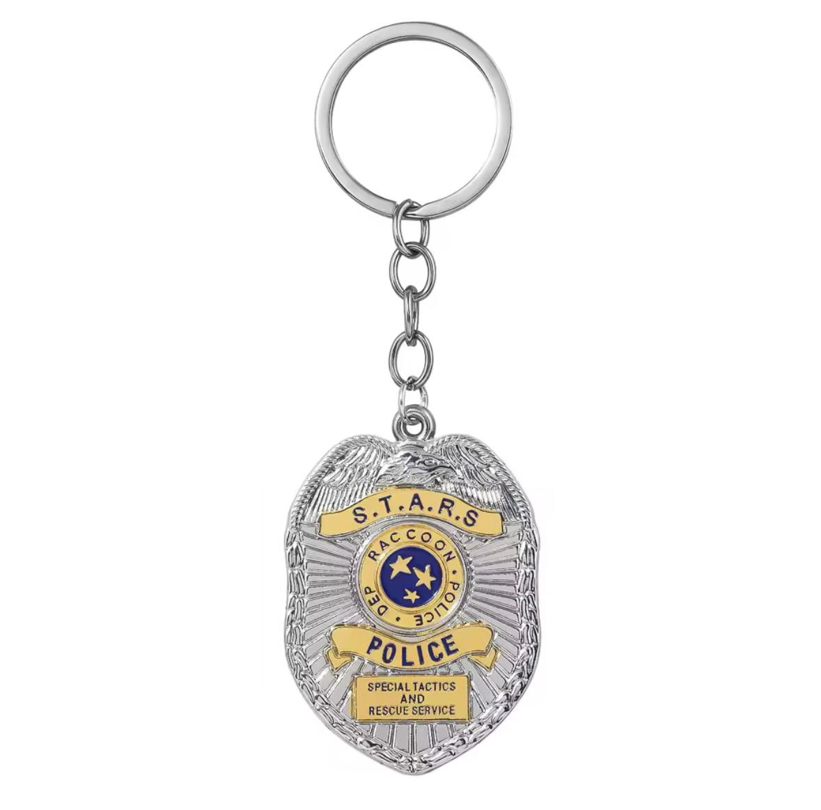 Resident Evil S.T.A.R.S. Keychain