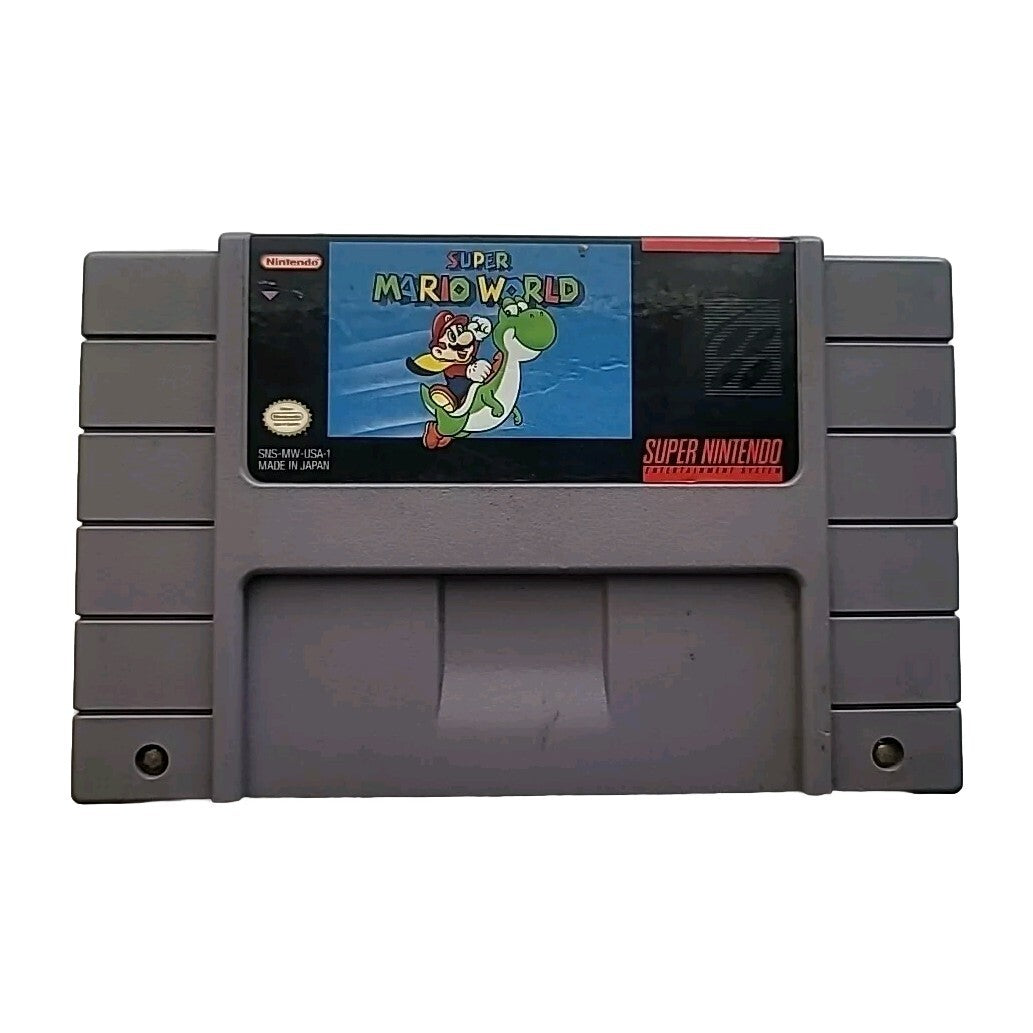 Super Nintendo, 1991 SNES Super Mario World R1 (Pre-Owned) (no box)
