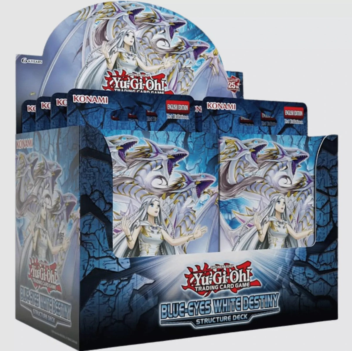 Yu-Gi-Oh! 1st Ed Blue-Eyes White Destiny Structure Deck (1pcs)