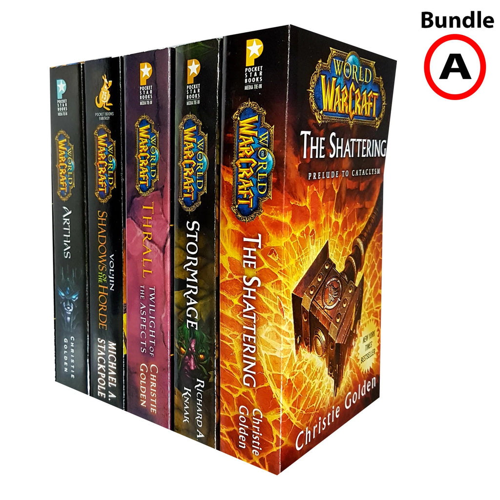 World of Warcraft Series Books Collection Set Fantasy Fiction Adventure Pack (Bundle A)