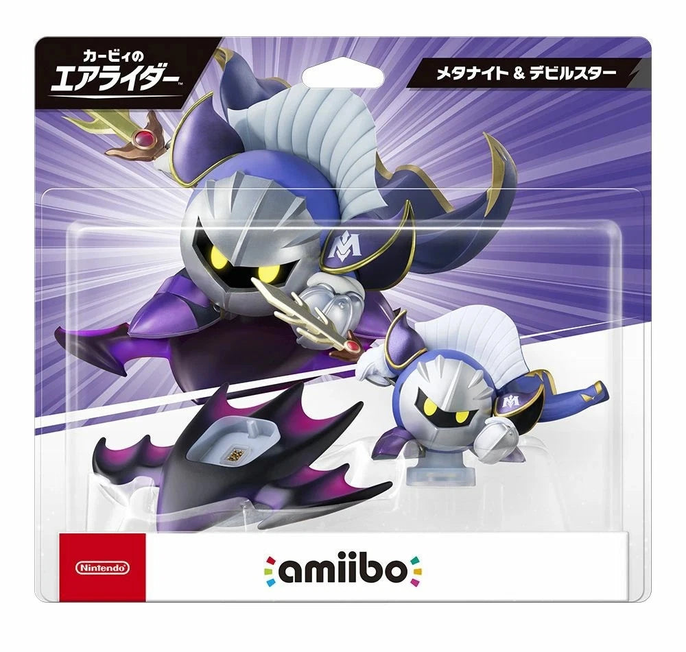 Amiibo Kirby Air Riders: Meta Knight & Devil Star