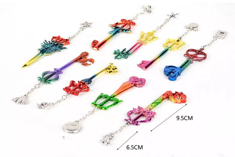 Disney Kingdom Hearts Key 9pcs/set