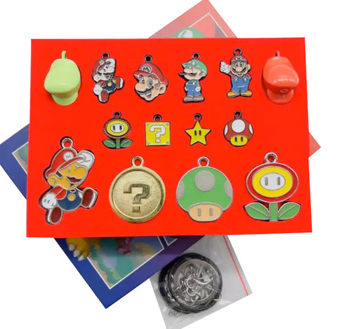 Super Mario 14 pieces Set Metal Gifts