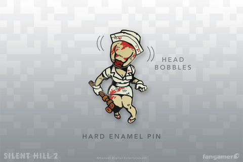 Official Silent Hill Bobblehead Nurse Pin