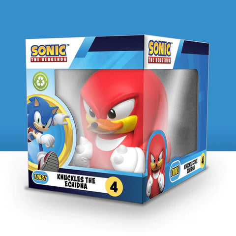 Official Sonic the Hedgehog Knuckles TUBBZ Duck (Boxed Edition)