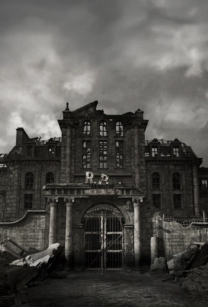 Resident Evil Requiem R.P.D Decorative Painting Wall Wooden Posters (28x43cm)