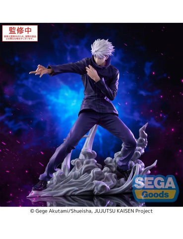 Anime JuJutsu Kaisen Satoru Gojo Hollow Purple Kyoshiki Murasaki Figure (21cm)