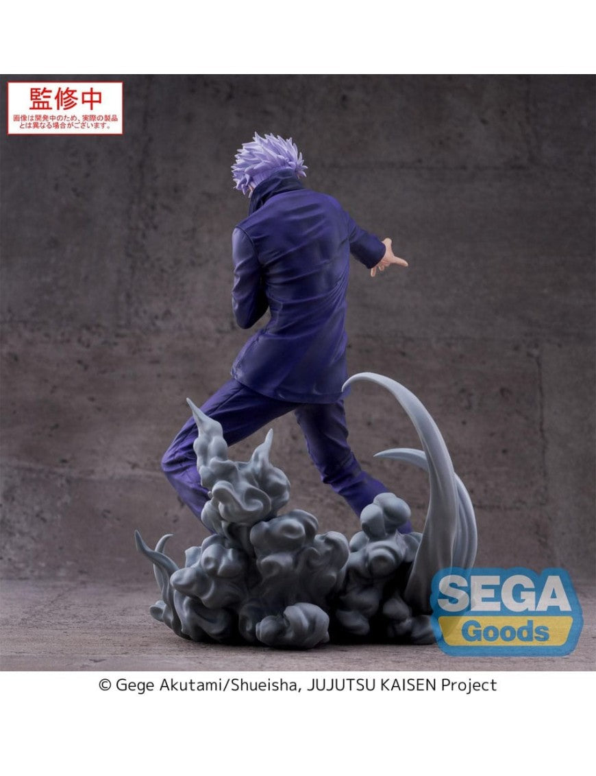 Anime JuJutsu Kaisen Satoru Gojo Hollow Purple Kyoshiki Murasaki Figure (21cm)
