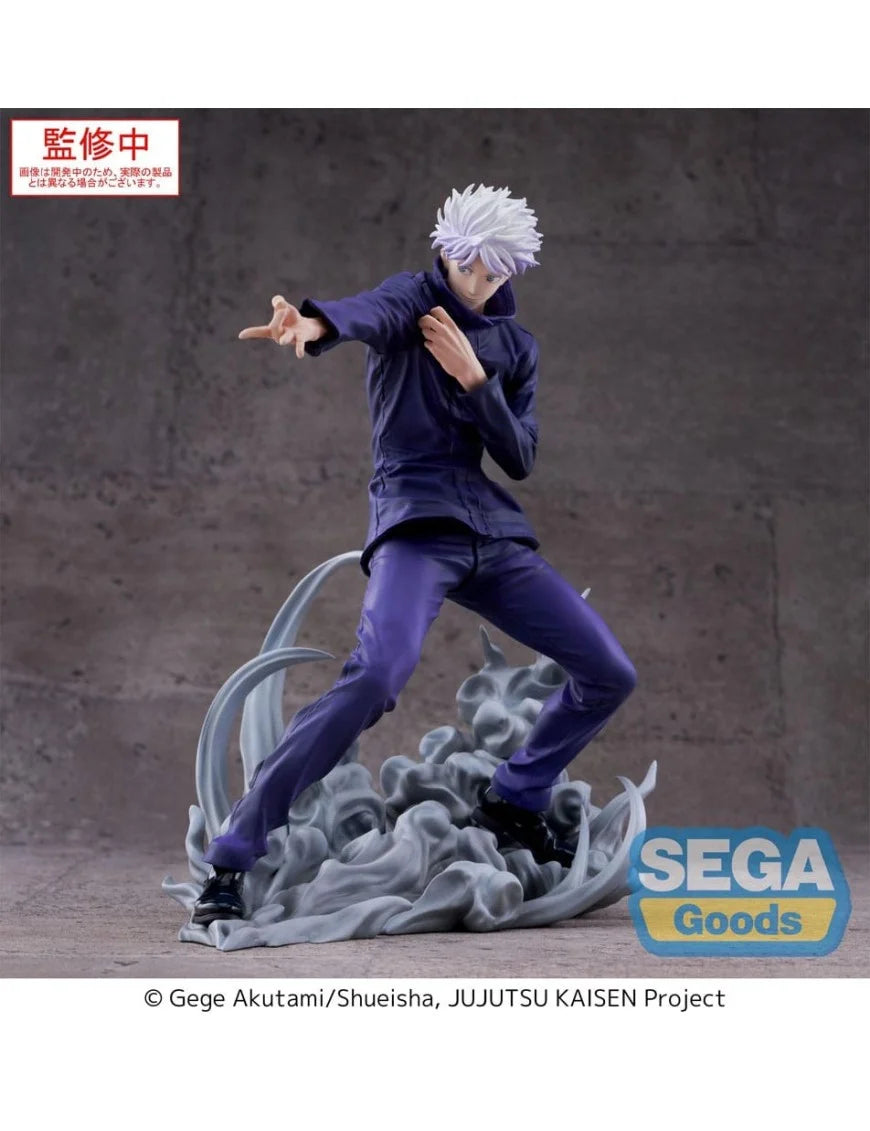 Anime JuJutsu Kaisen Satoru Gojo Hollow Purple Kyoshiki Murasaki Figure (21cm)