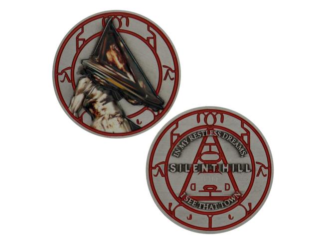 [Horror] Official Silent Hill Collectable Coin Pyramid Head Limited Edition (Limited to 5,000 Worldwide)