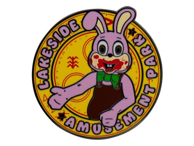 [Horror] Official Silent Hill Pin Badge Robbie The Rabbit Limited Edition (Limited to 5,000 Worldwide)