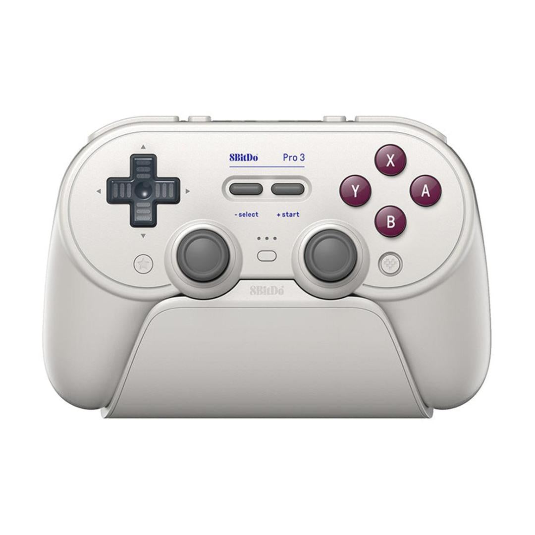 8Bitdo Pro 3 Bluetooth Controller For Switch/Switch 2, Hall Effect Joysticks, 2 Pro Back Paddle Buttons, Wireless Gaming Controller for Switch, PC, Android, and Steam Deck & Apple (G Classic Edition)