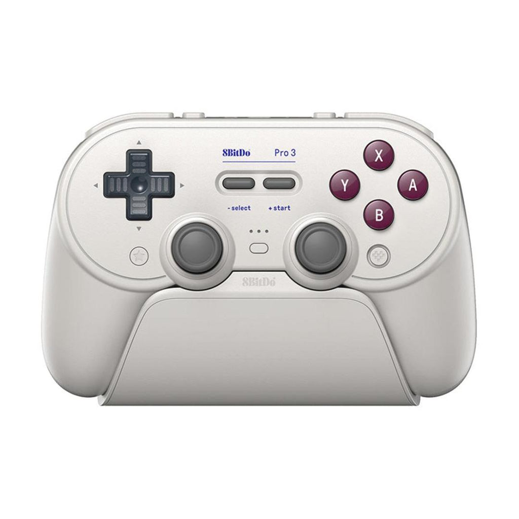 8Bitdo Pro 3 Bluetooth Controller For Switch/Switch 2, Hall Effect Joysticks, 2 Pro Back Paddle Buttons, Wireless Gaming Controller for Switch, PC, Android, and Steam Deck & Apple (G Classic Edition)