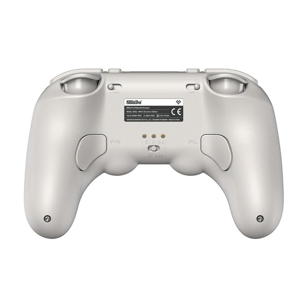 8Bitdo Pro 3 Bluetooth Controller For Switch/Switch 2, Hall Effect Joysticks, 2 Pro Back Paddle Buttons, Wireless Gaming Controller for Switch, PC, Android, and Steam Deck & Apple (G Classic Edition)