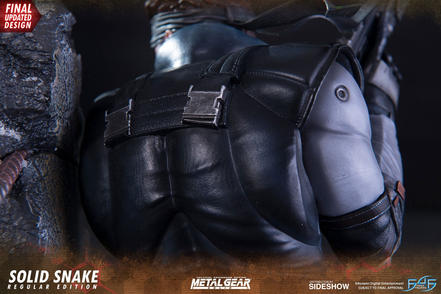 First 4 Figures Metal Gear Solid – Solid Snake (Regular Version) Statue (44cm)