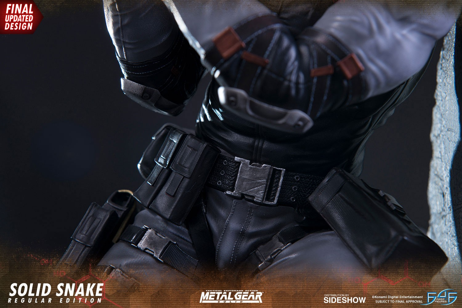 First 4 Figures Metal Gear Solid – Solid Snake (Regular Version) Statue (44cm)