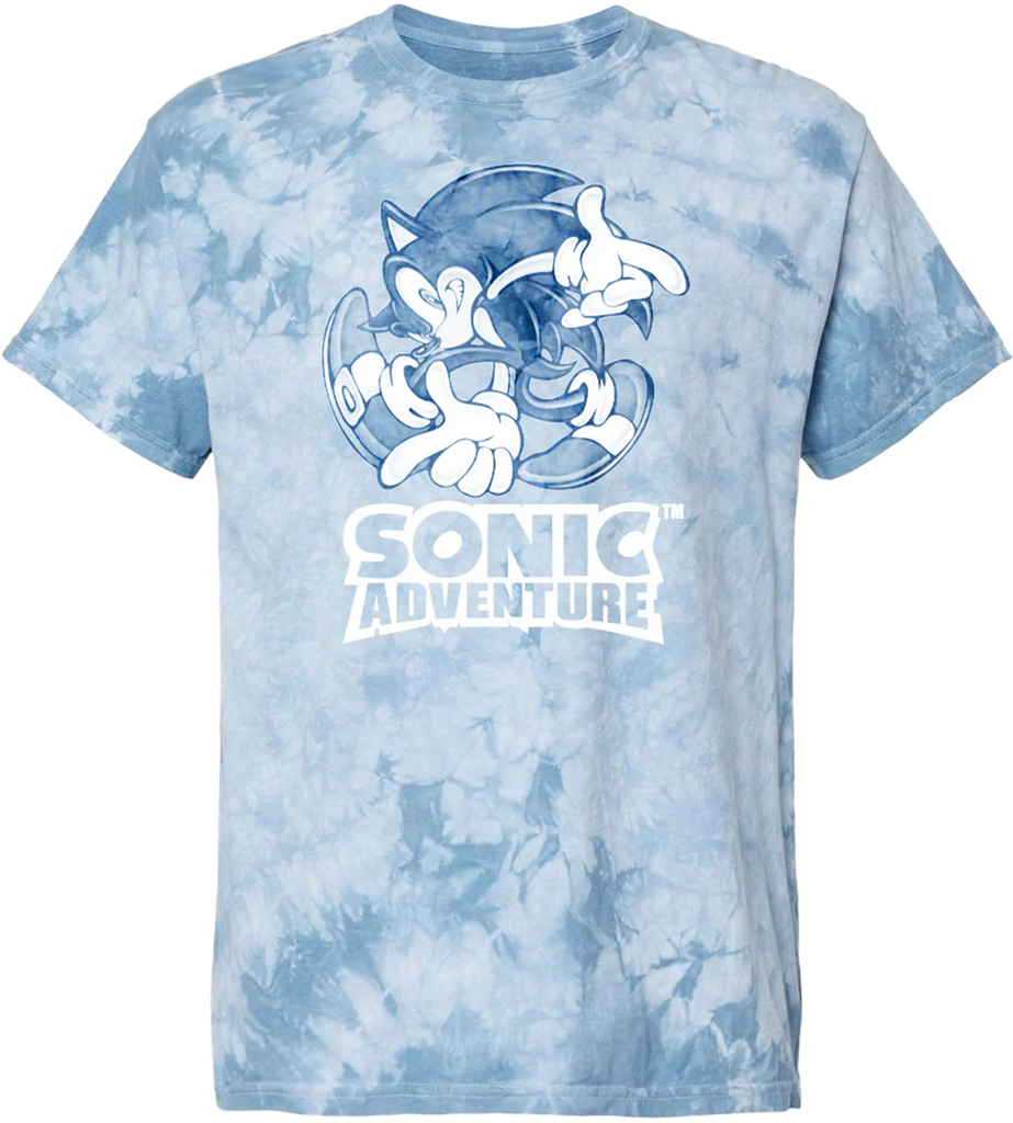 Official Sonic Adventure Tie Dye Shirt (Limited Run)