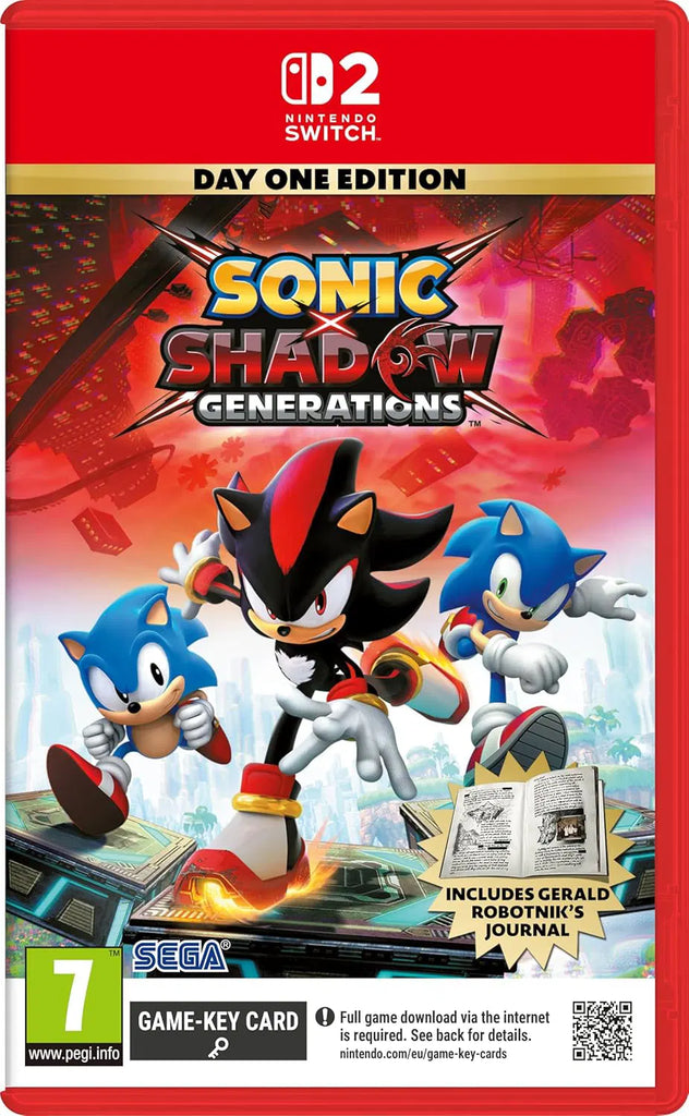 [NS2] Sonic X Shadow Generations (Includes Gerald Robotnik’s Journal) R2