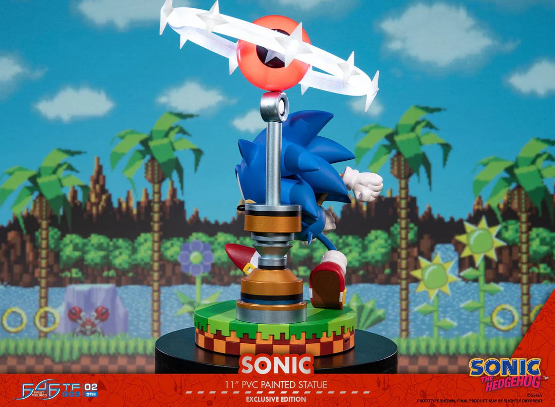 [RTR] Sonic the Hedgehog: Sonic Exclusive Edition Painted Statue (28cm)