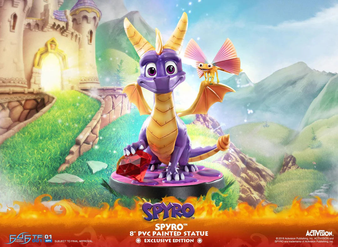 Activision Spyro The Dragon - Pvc Statue [Exclusive Edition] (20cm)
