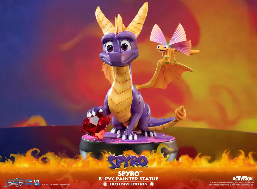Activision Spyro The Dragon - Pvc Statue [Exclusive Edition] (20cm)