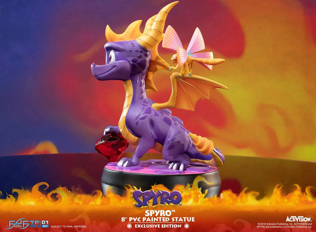 Activision Spyro The Dragon - Pvc Statue [Exclusive Edition] (20cm)
