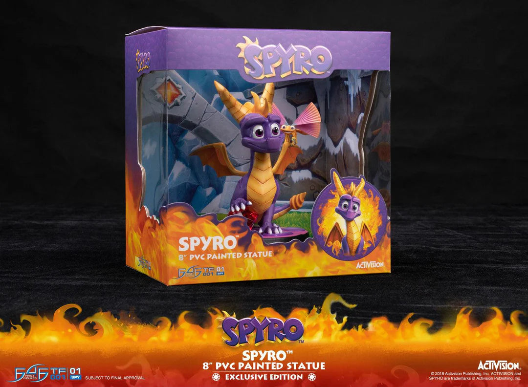 Activision Spyro The Dragon - Pvc Statue [Exclusive Edition] (20cm)