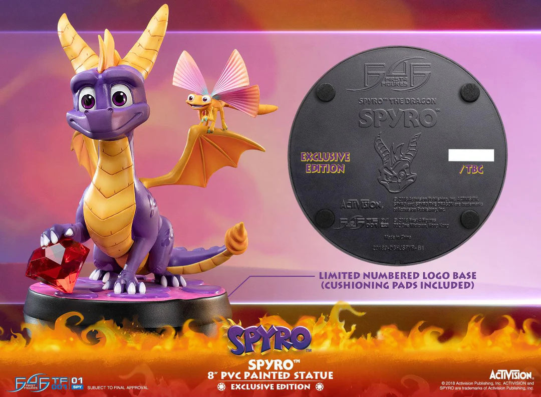 Activision Spyro The Dragon - Pvc Statue [Exclusive Edition] (20cm)